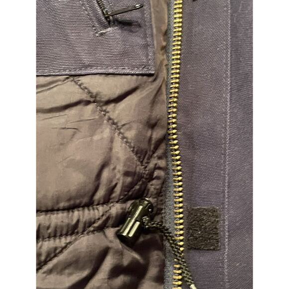 Large Tall Carhartt Arctic C003 Quilt Lined Blue Duck Jacket Chore Zipper Heavy - Picture 6 of 13